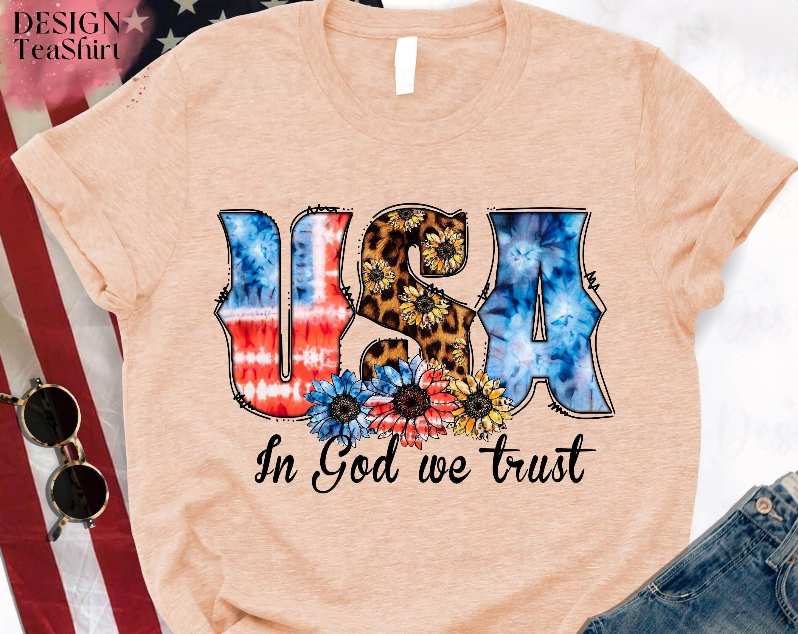 Independence Day In God We Trust T-shirt