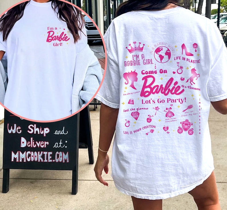 Barbie 2 Sides T-shirt