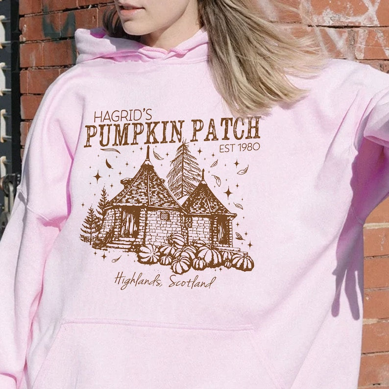 Hagrid's Pumpkin Patch Wizard Crewneck Hoodie