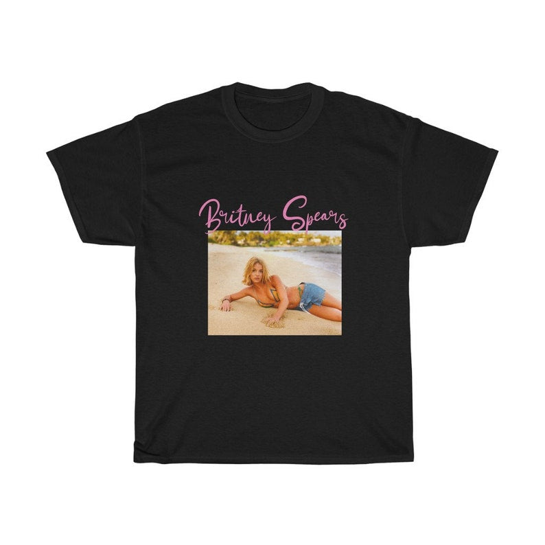 Britney Spears Casual Print T-shirt