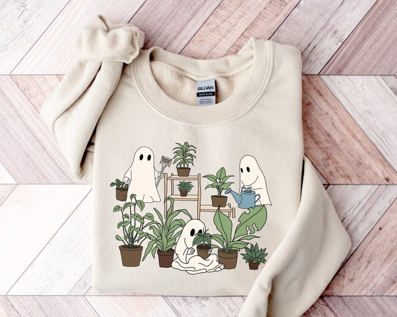 Halloween Plant Lady Sweatshirt