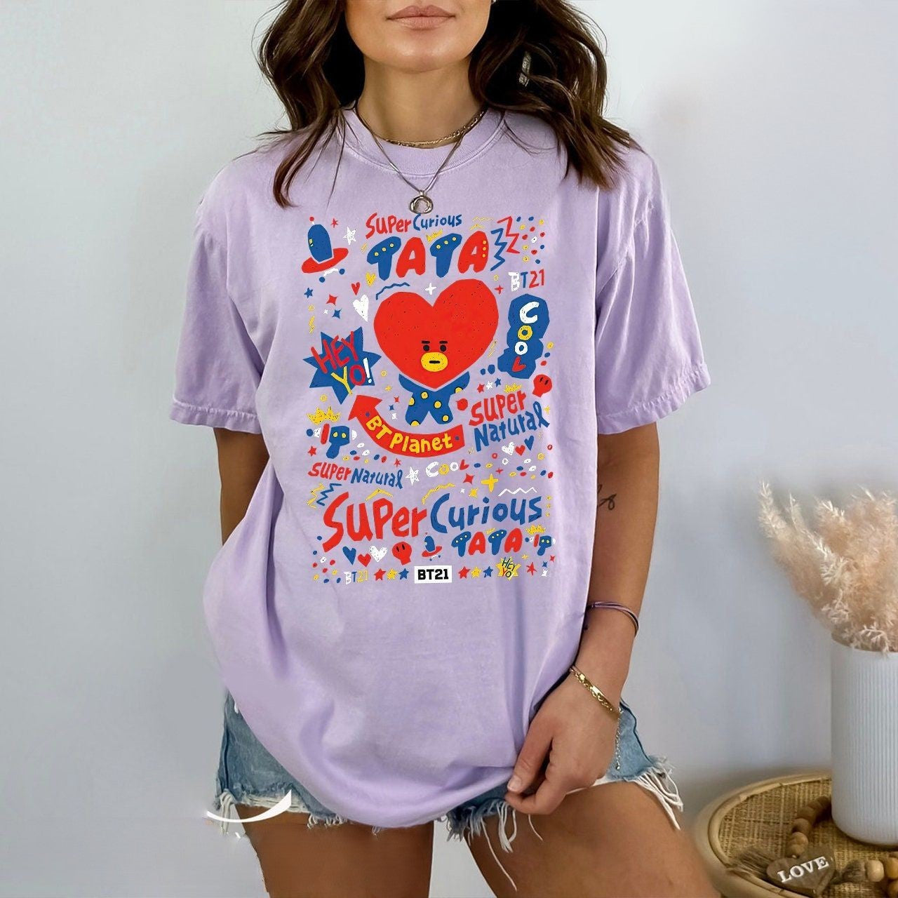 BT21 Tata Bangtan Boy T-shirt