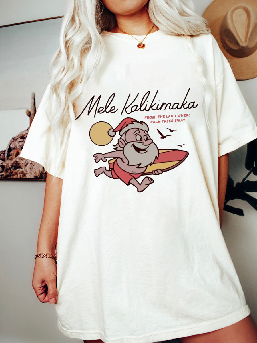 Mele Kalikimaka Christmas T-shirt