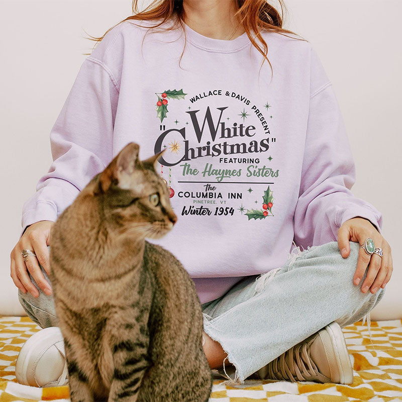 White Christmas Movie Crewneck Sweatshirt