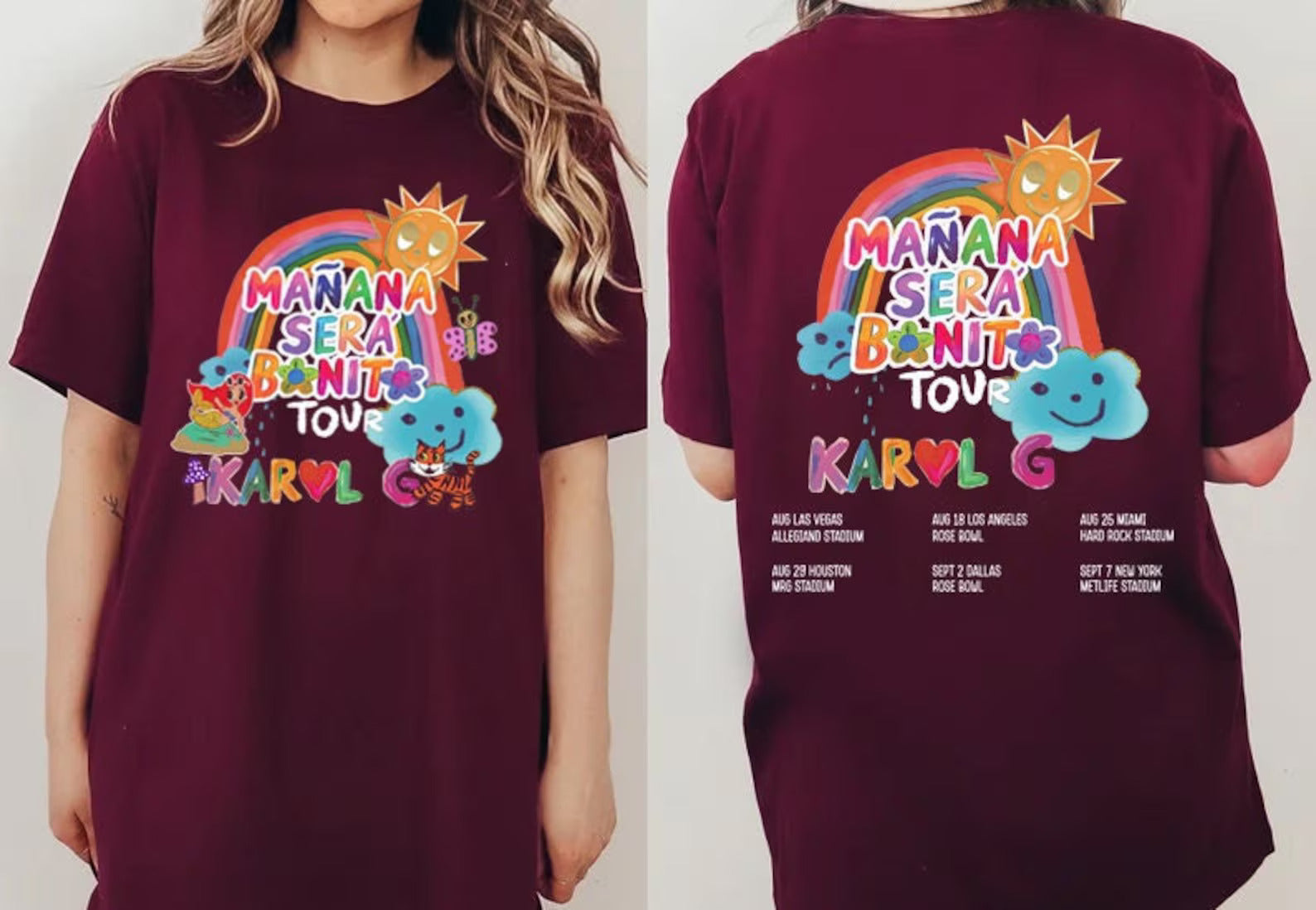 Mañana Será Bonito Rainbow T-shirt