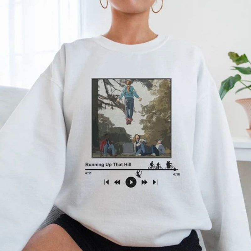 Vintage Running Up The Hill Song Sweatshirt