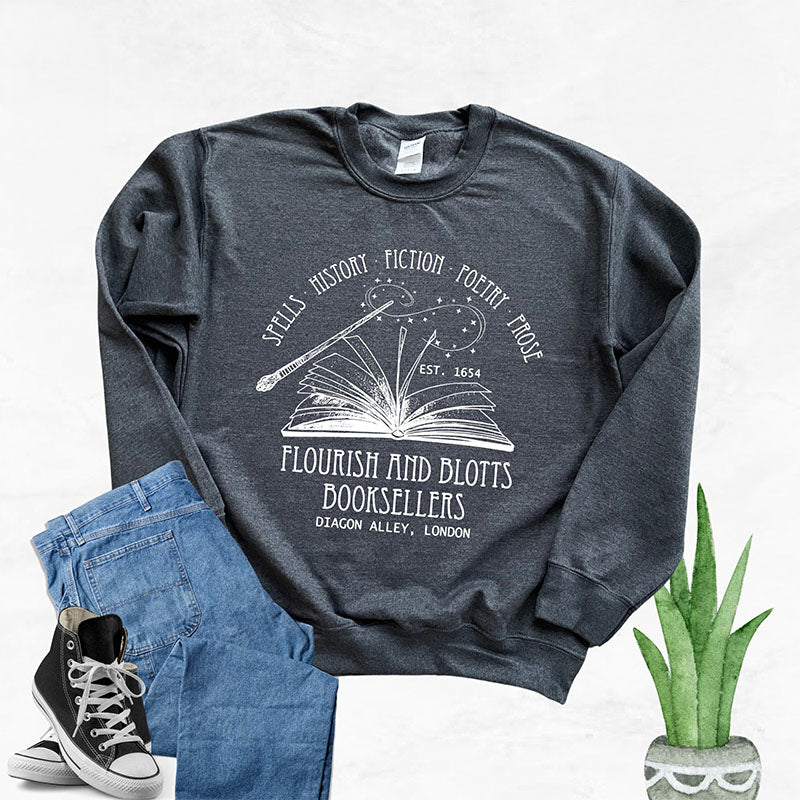 Flourish and Blotts Booksellers Sweatshirt
