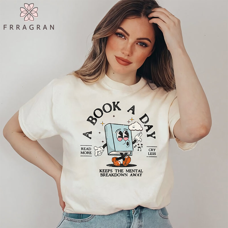 A Book A Day Retro T-shirt