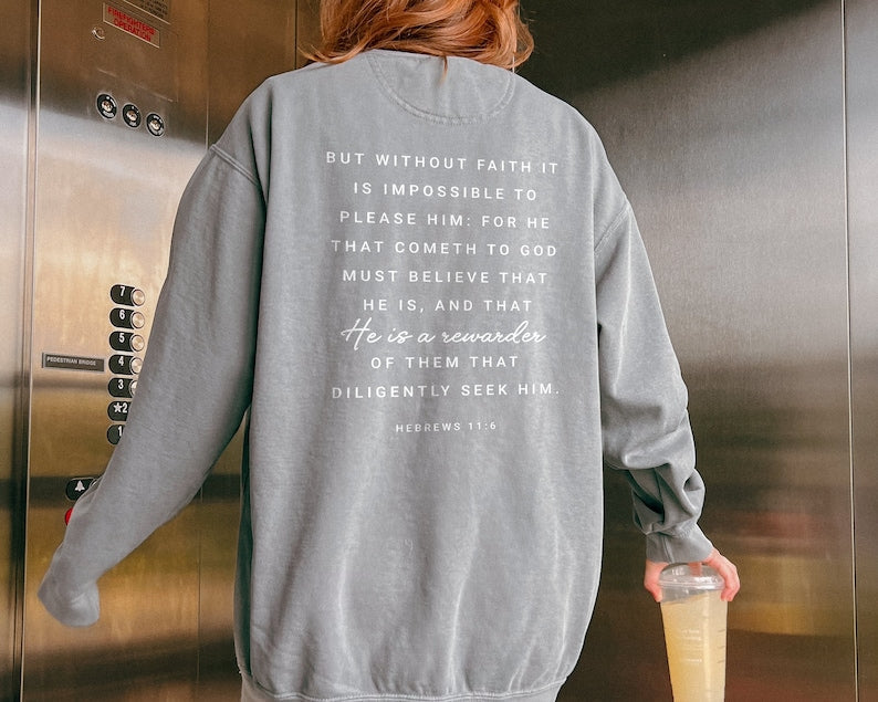 Bible Verse Sweatshirt