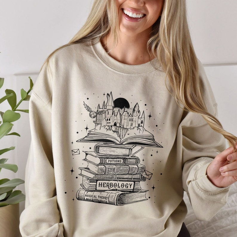 Wizard Castle Book Sweatshirt