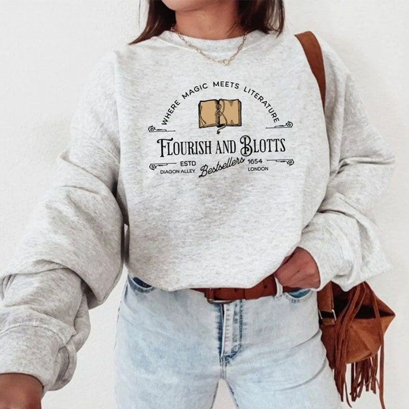 Flourish and Blotts Bestsellers Sweatshirt