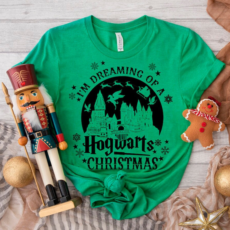 I'm Dreaming Of A Hogwarts Christmas T-shirt