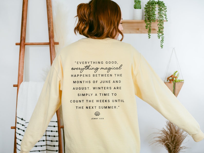 Cousins Beach Pretty Crewneck Sweatshirt