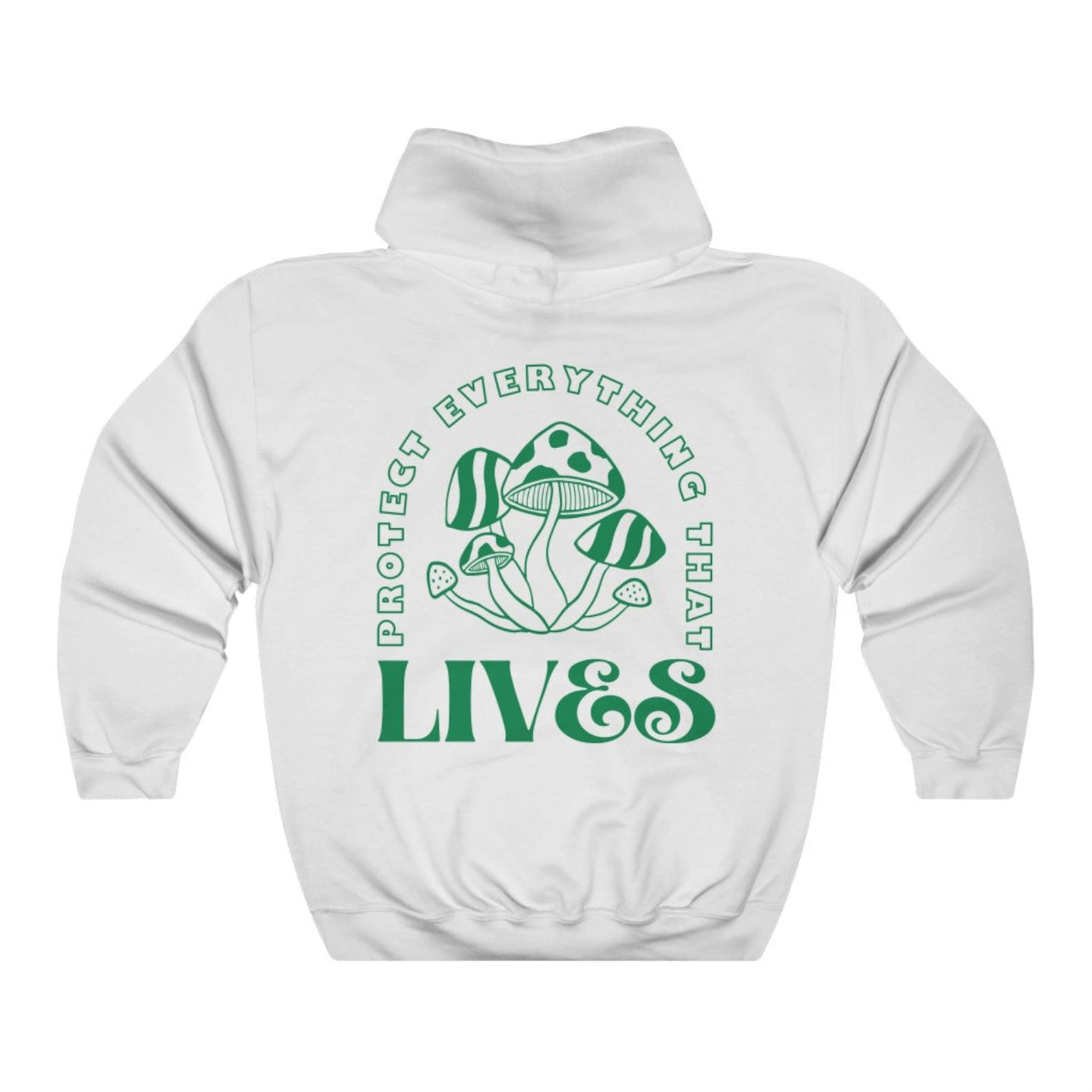 Mushroom Hoodie Positive Hoodie