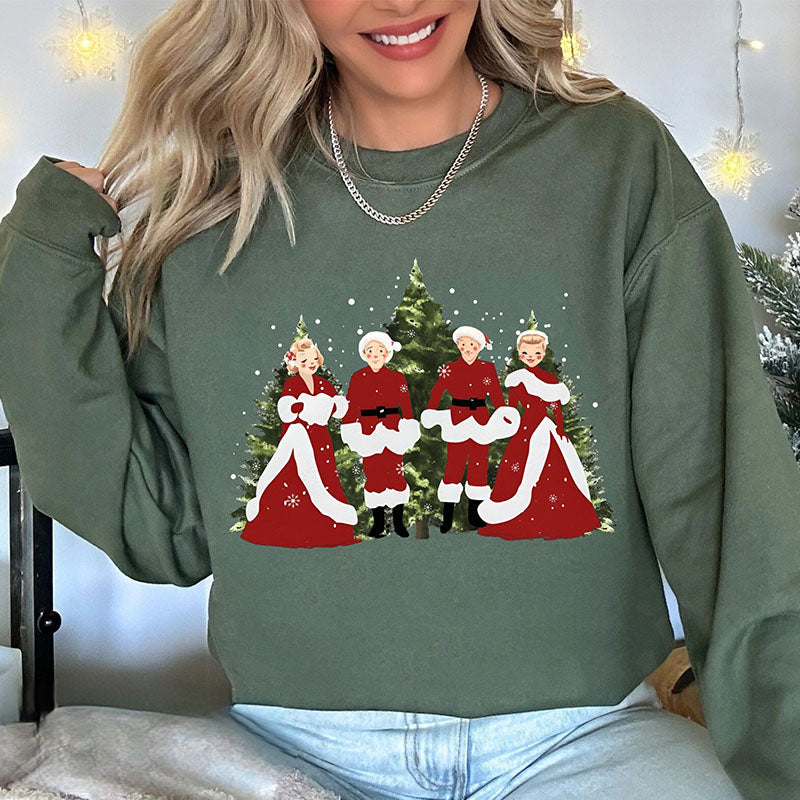 Christmas Movie Long Sleeve Sweatshirt