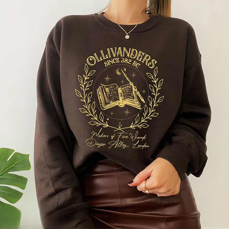 HP Wizard Book Trendy Sweatshirt