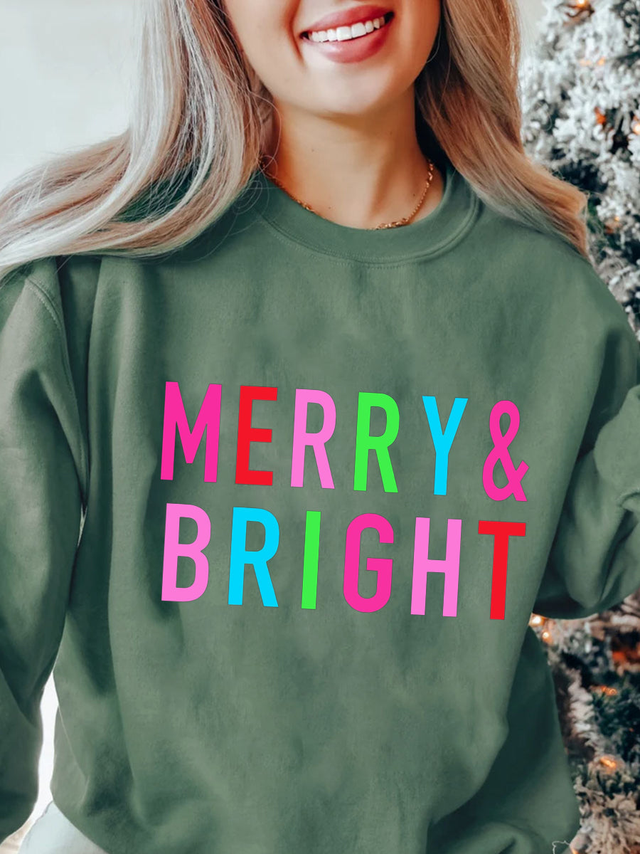 Merry Bright Christmas Sweatshirt